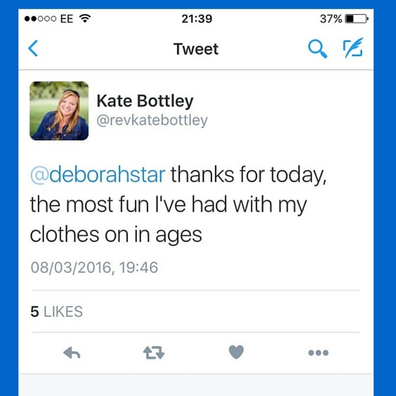 Kate's Tweet