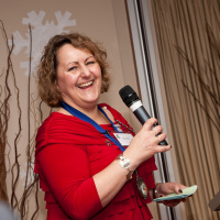 Deborah Labbate, President of Nottingham City Business Club Photo courtesy of Spike